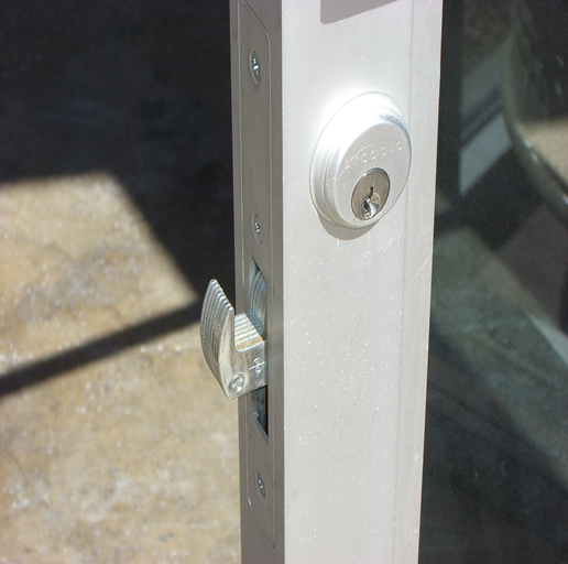 rekey storefront lock