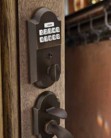 electronic keypad lock